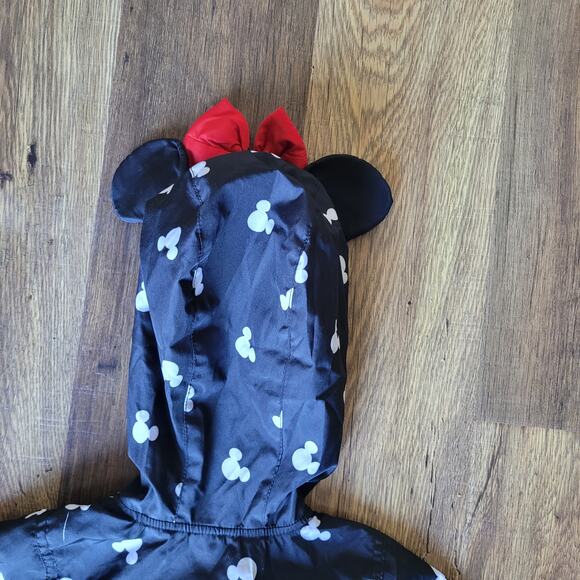 Disney Minnie Mouse Coat Hooded Windbreaker Jacket Toddler Girl 3T - Picture 8 of 13